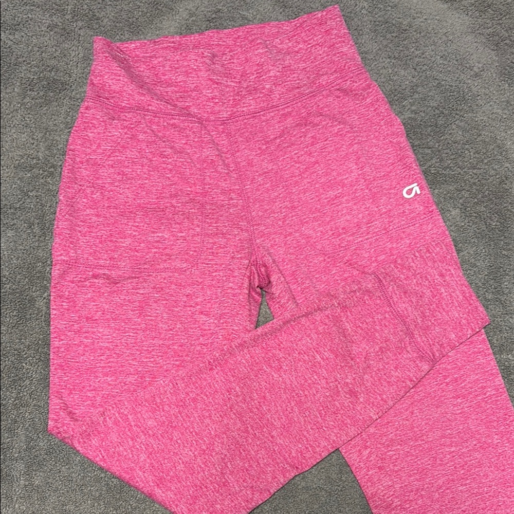 Pink Kids Gap Fit Jersey Joggers